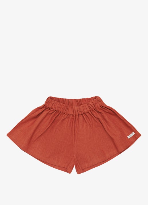 Donsje Amsterdam Jorin korte broek in linnenblend