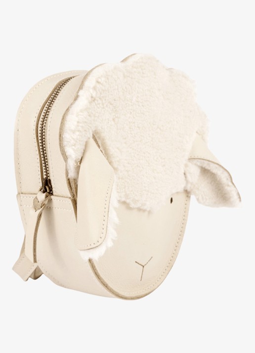Donsje Amsterdam Kapi Exclusive Backpack | Lammy - detail 3 creme