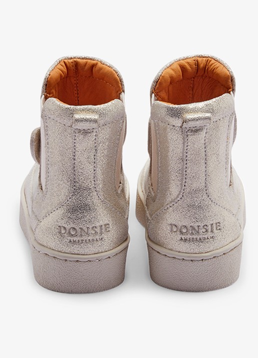 Donsje Amsterdam Kheera Boots | Bunny - achterkant 2 zilver
