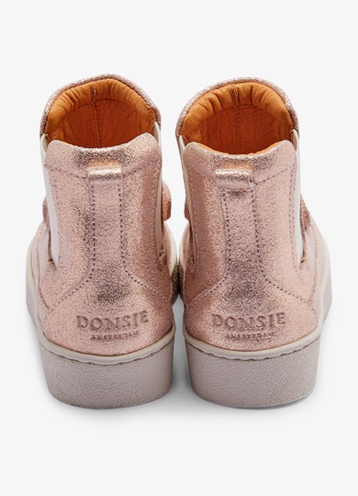 Donsje Amsterdam Kheera Boots | Unicorn - achterkant 8 roségoud