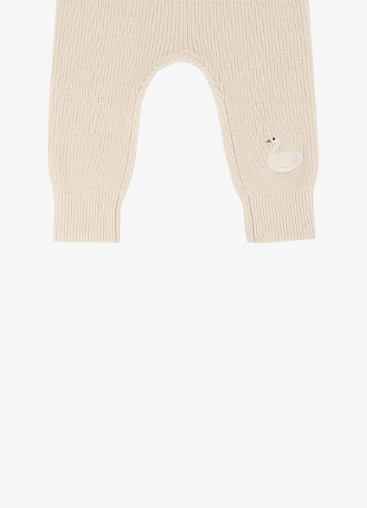 Donsje Amsterdam Lieke legging met ribstructuur - detail 3 roze