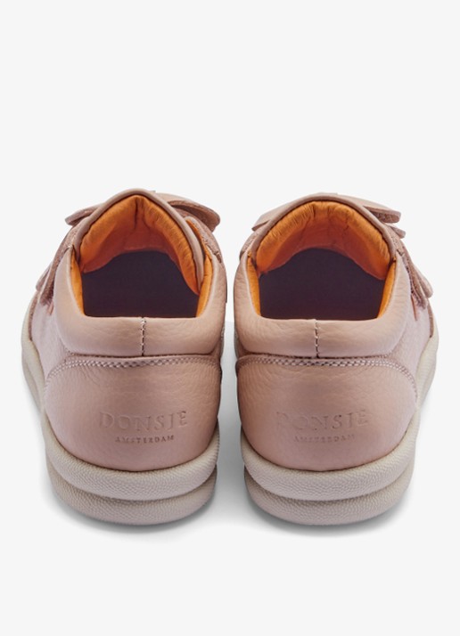 Donsje Amsterdam Loena sneakers - achterkant lichtroze