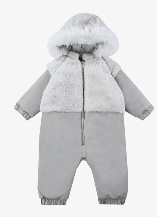 Donsje Amsterdam Maevie babypak met imitatiebont