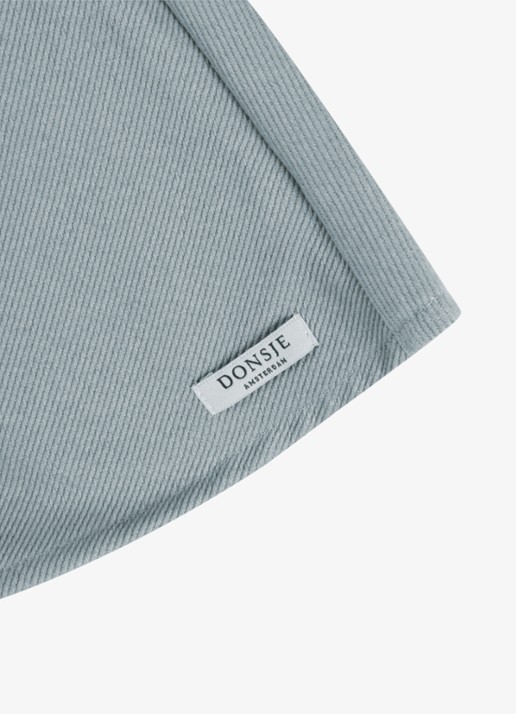 Donsje Amsterdam Mazena wide fit korte broek - detail 3 indigo