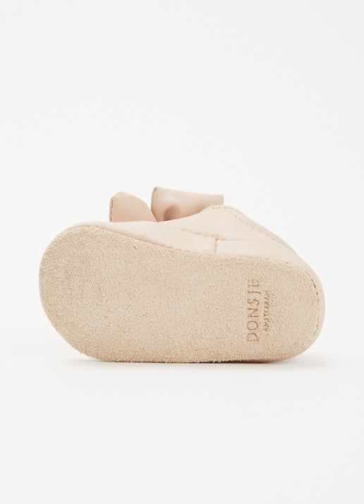 Donsje Amsterdam Mileau babyschoentje van leer - detail 6 roze