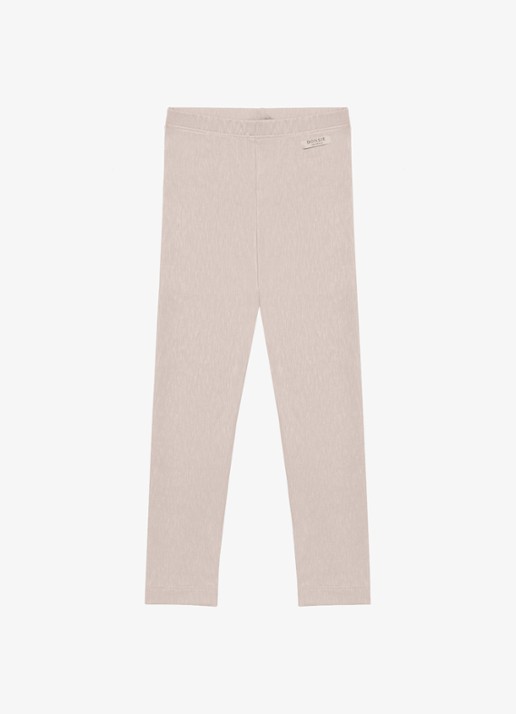 Donsje Amsterdam Nienja legging met logo - voorkant lichtroze