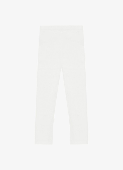 Donsje Amsterdam Nienja legging met logo - achterkant 2 gebroken wit