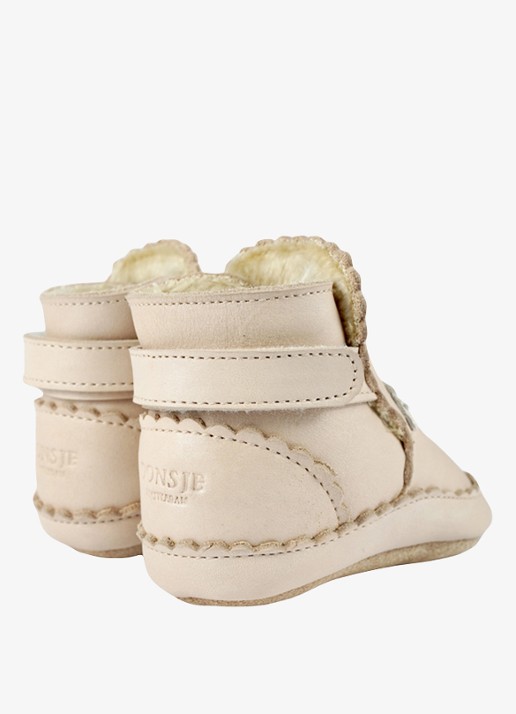 Donsje Amsterdam  Niv boots - achterkant 3 beige