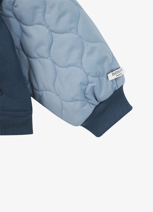 Donsje Amsterdam Noal jack met borduring - detail 9 royalblauw