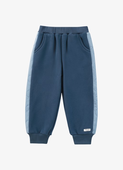 Donsje Amsterdam Noorien joggingbroek met steekzakken - voorkant 3 royalblauw