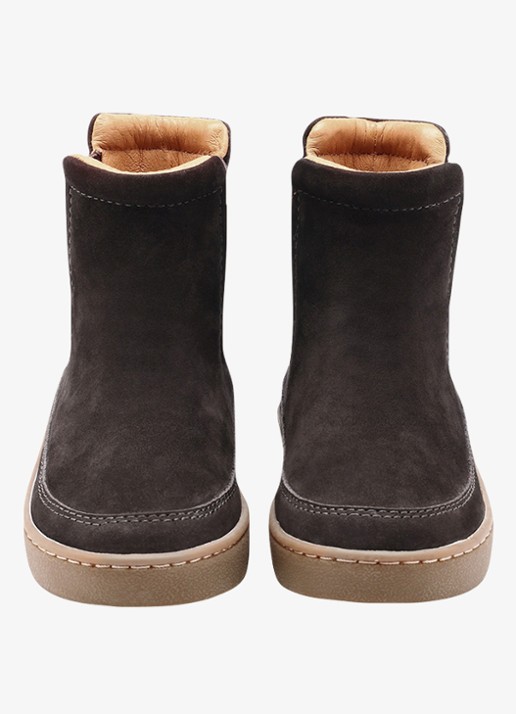 Donsje Amsterdam Ojeh chelsea boot van nubuck  - detail 5 donkerbruin