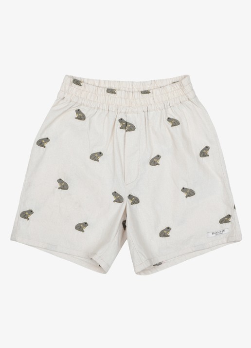 Donsje Amsterdam Olivier Frogs korte broek van linnen