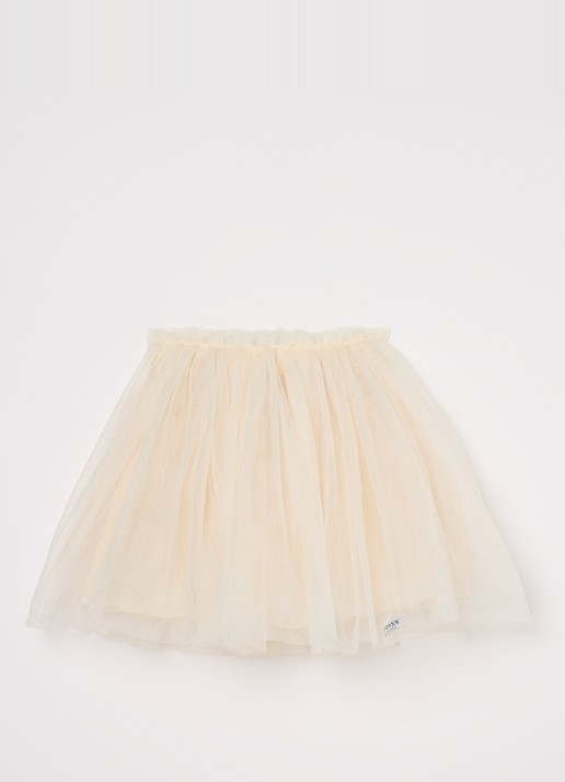 Donsje Amsterdam Pien Skirt - voorkant 6 gebroken wit