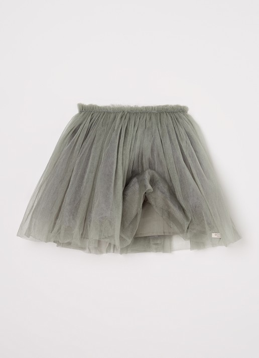 Donsje Amsterdam Pien Skirt - detail 4 olijfgroen