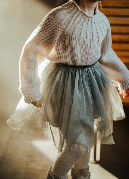 Donsje Amsterdam Pien Skirt - voorkant 3 olijfgroen