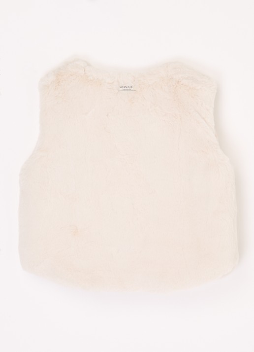 Donsje Amsterdam Pimmy Gilet - achterkant 8 creme