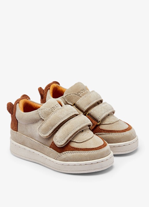 Donsje Amsterdam Pinou  Bear sneaker van leer