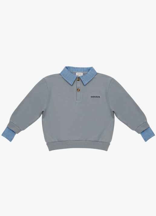 Donsje Amsterdam Priem sweater met polokraag