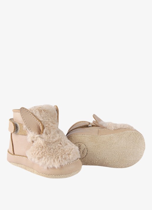 Donsje Amsterdam Richy Booties | Fluffy Bunny - detail 6 beige