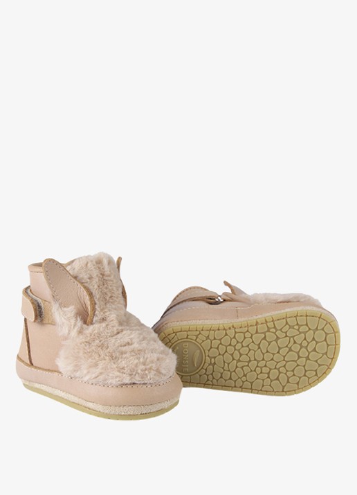 Donsje Amsterdam Richy Booties | Fluffy Bunny - detail 7 beige