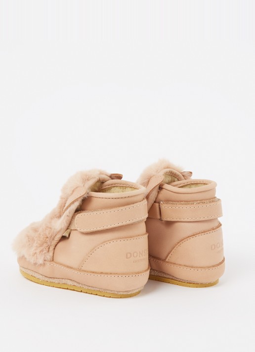 Donsje Amsterdam Richy Booties | Fluffy Bunny - detail 8 beige