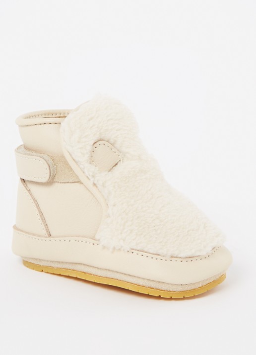 Donsje Amsterdam Richy Booties | Polar Bear - voorkant 3 creme