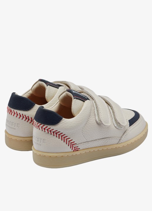 Donsje Amsterdam Ronan sneakers - achterkant 5 gebroken wit
