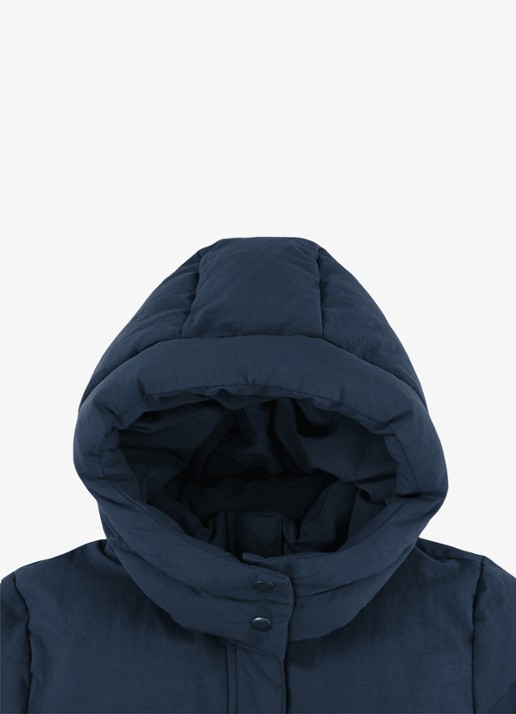 Donsje Amsterdam Salvalo Jacket - detail donkerblauw