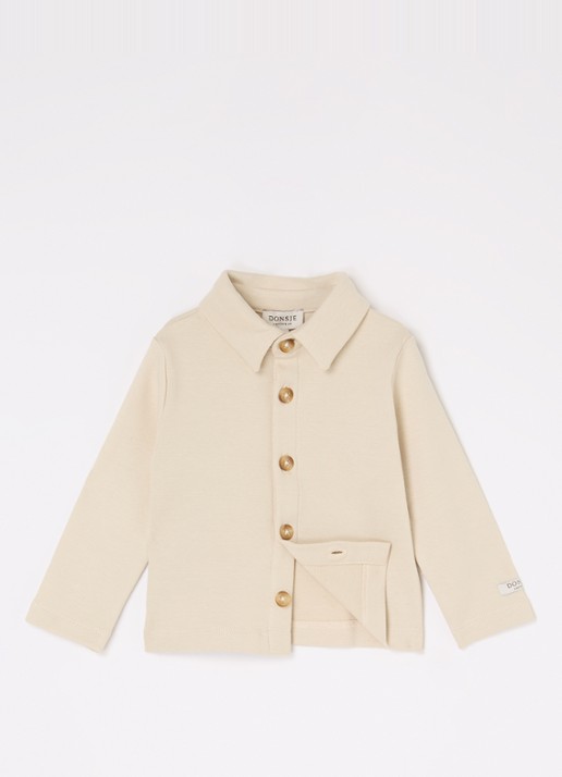 Donsje Amsterdam Touten overhemd - voorkant 6 beige