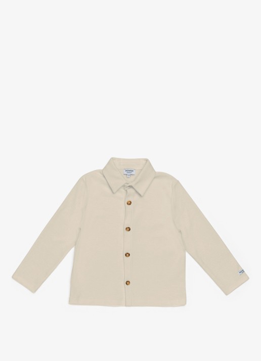 Donsje Amsterdam Touten overhemd - voorkant 7 beige