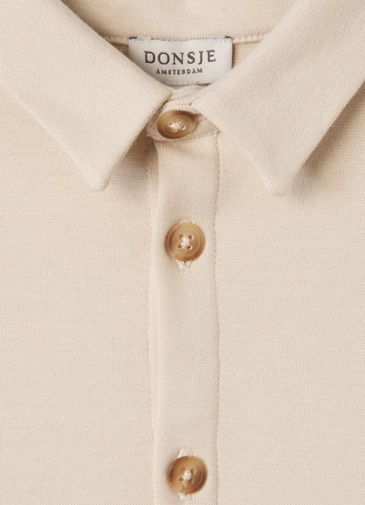 Donsje Amsterdam Touten Shirt - detail 3 beige