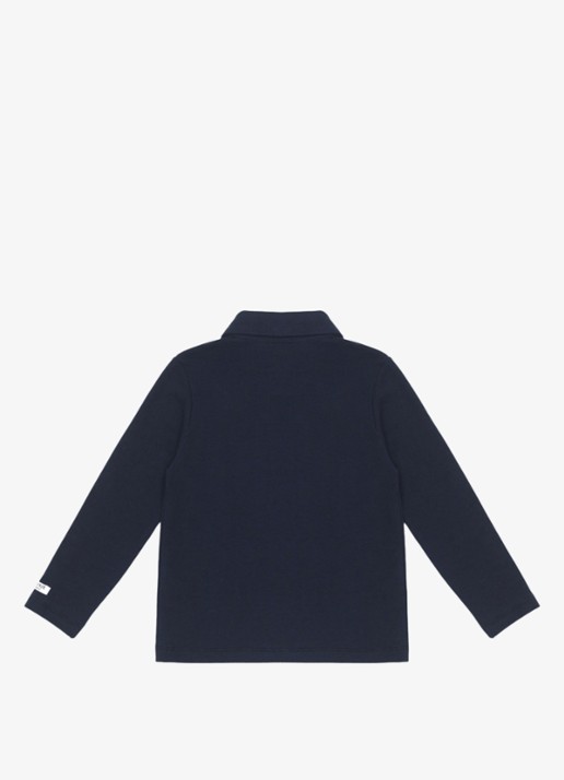 Donsje Amsterdam Touten Shirt - achterkant donkerblauw