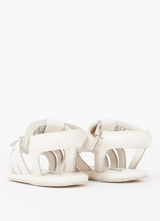 Donsje Amsterdam Tuti Daisy babyschoentje van leer - achterkant 4 gebroken wit