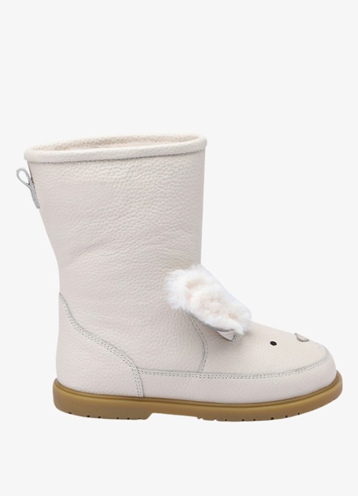 Donsje Amsterdam Wadudu Exclusive Boots | Rabbit - detail 5 gebroken wit