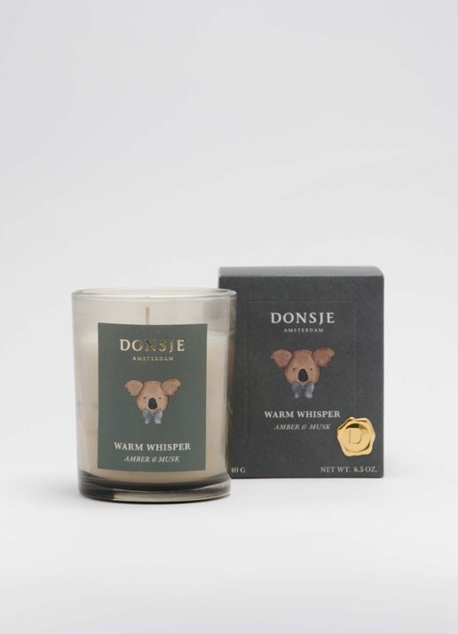 Donsje Amsterdam Warm Whisper geurkaars 240 gram