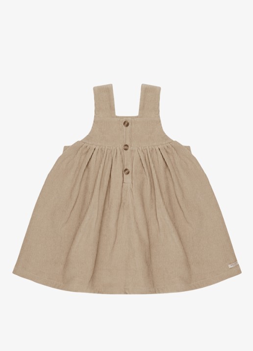 Donsje Amsterdam Xanthe Dress - voorkant 3 taupe