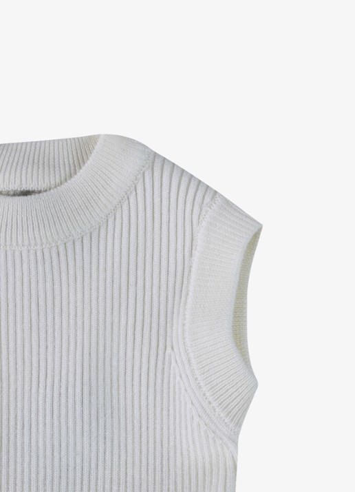 Donsje Amsterdam Xewa jurk met tule - detail 4 gebroken wit