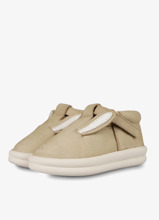 Donsje Amsterdam Zazo Classic Bunny babyschoentje van leer