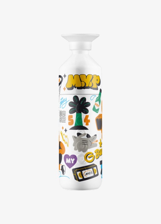 Dopper Insulated thermosfles 58 cl - achterkant 3 wit