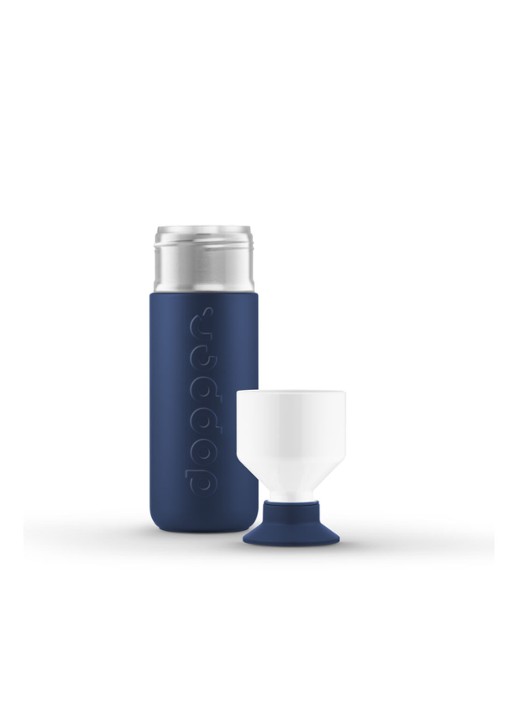 Dopper Insulated thermosfles 580 ml - detail donkerblauw