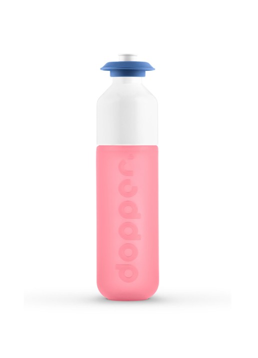 Dopper Sport dop met drinktuit - voorkant 2 blauw
