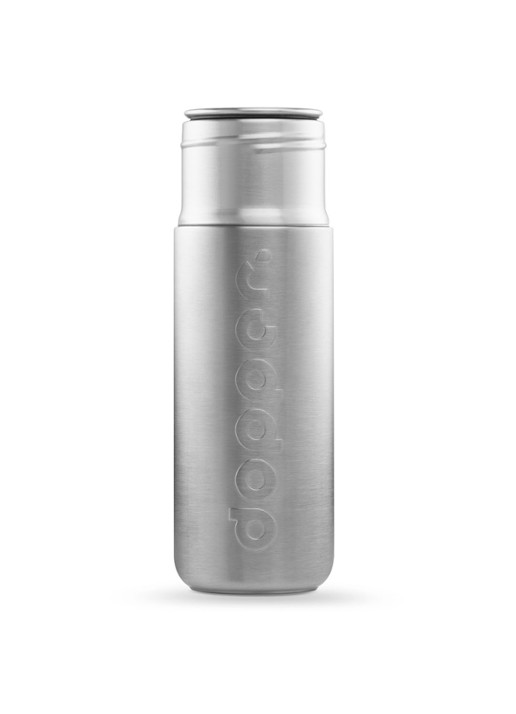 Dopper Steel waterfles 1,1 liter - detail 5 zilver