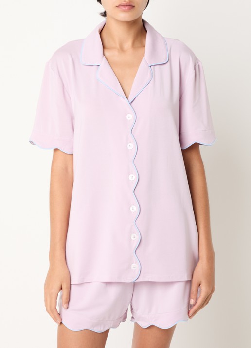 Dore & Rose Pyjamaset met contrasterende bies