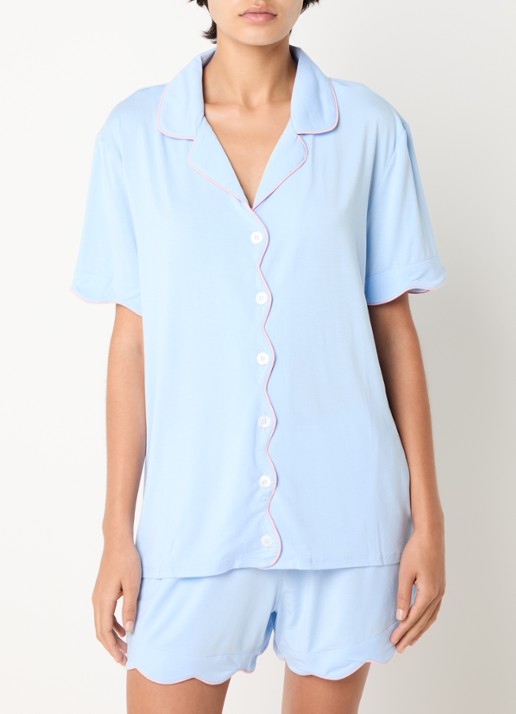 Dore & Rose Pyjamaset met contrasterende bies