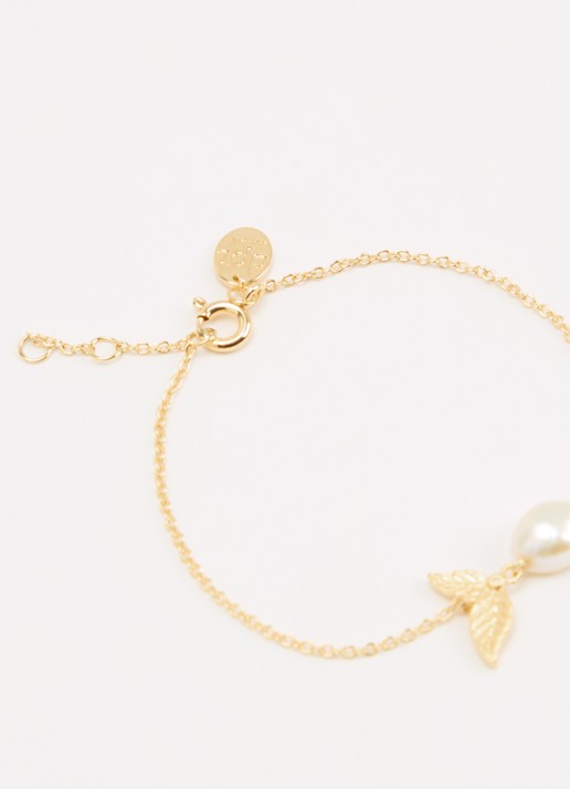 DPT Antwerp Camille diamanten armband verguld - detail 3 goud