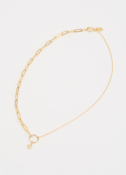 DPT Antwerp Hope schakelarmband verguld - detail goud