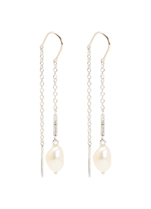 DPT Antwerp Lucy diamanten oorhangers van zilver
