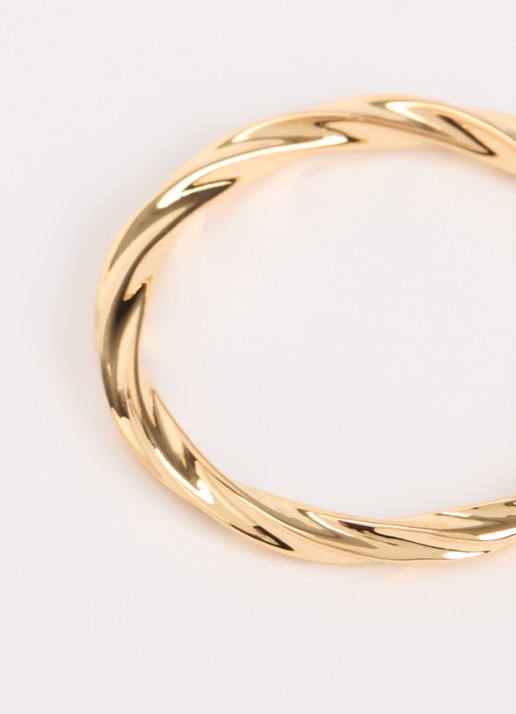 DPT Antwerp Serendipity diamanten ring verguld - detail goud