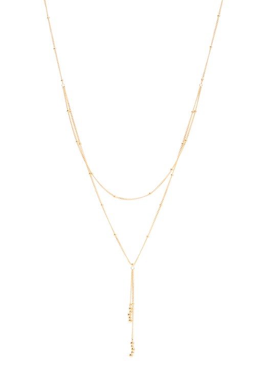 DPT Antwerp Wave diamanten ketting verguld