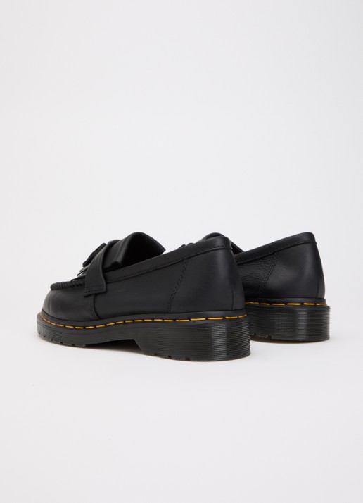 Dr. Martens Adrian loafer van leer - achterkant 4 zwart